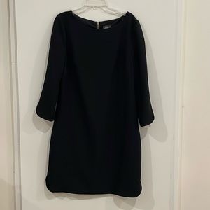 Vince Camuto Long Sleeve Black Shift